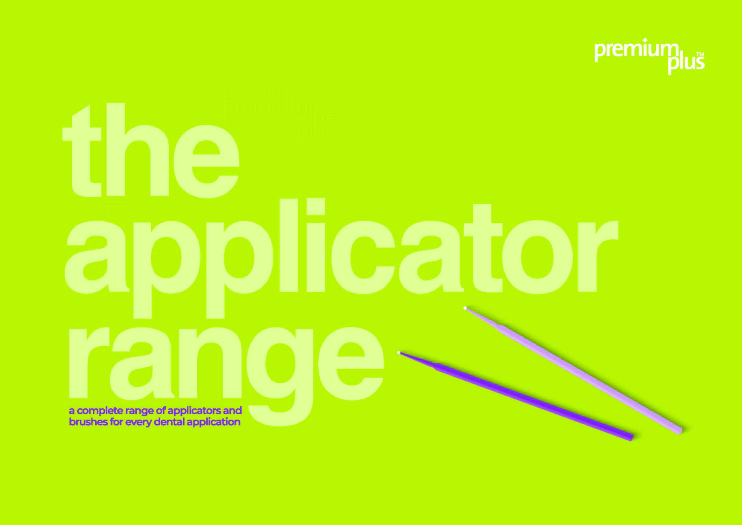 Premium Plus Applicators & Tips
