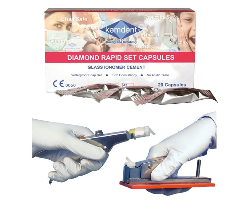 Diamond Rapid Set GIC Capsules