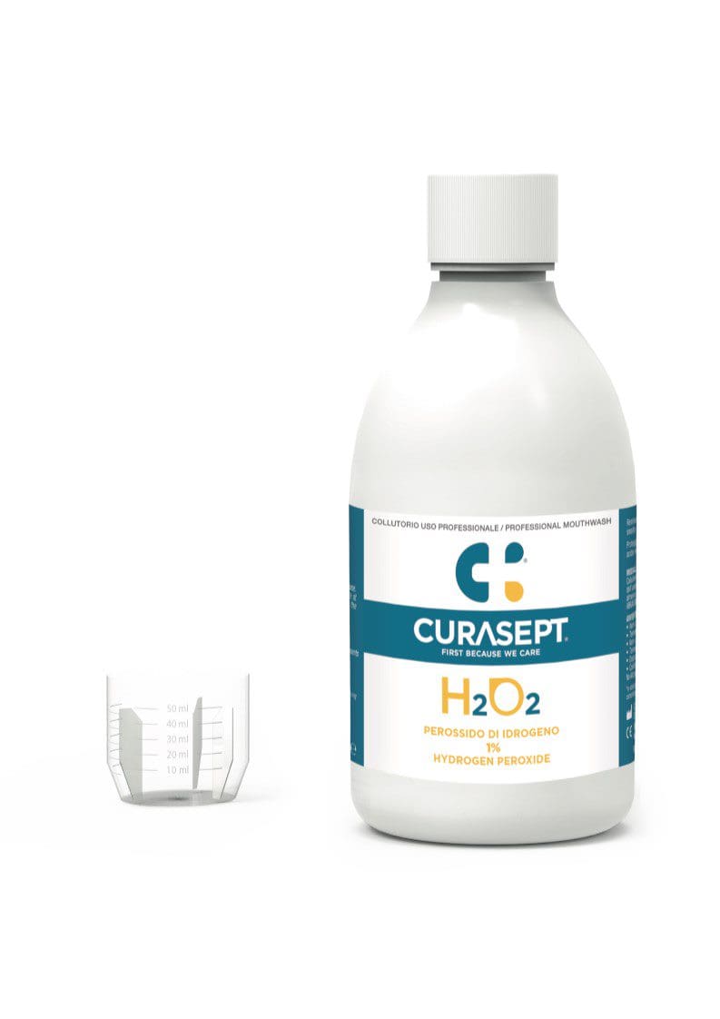 Curasept Hydrogen Peroxide H2O2 Rinse