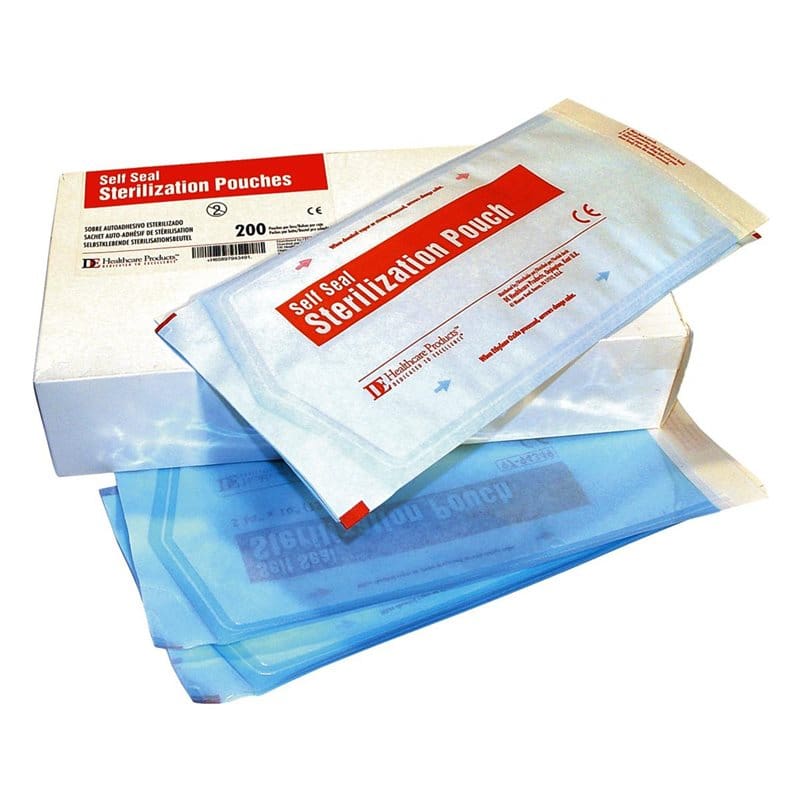DEHP Sterilisation Self-seal Pouches