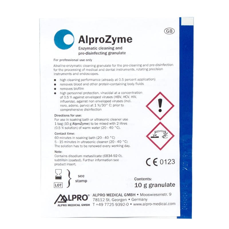 Alprozyme Instrument Cleaner