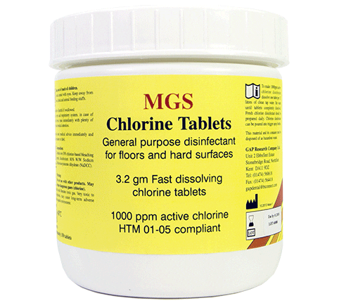 MGS Chlorine Tablets