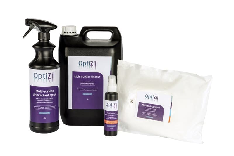 OptiZil Hard Surface Disinfectant & Hand Sanitiser