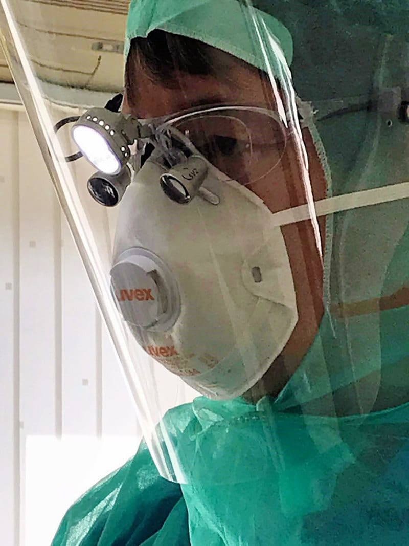 PROtect-shield loupe visor
