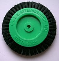 Bibris – Stiff Black Bristle 73mm Diameter, 51mm Centre