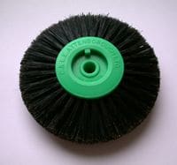 Quatribris – 4 Row Converged Lathe Brush Black Bristle 82mm Diameter