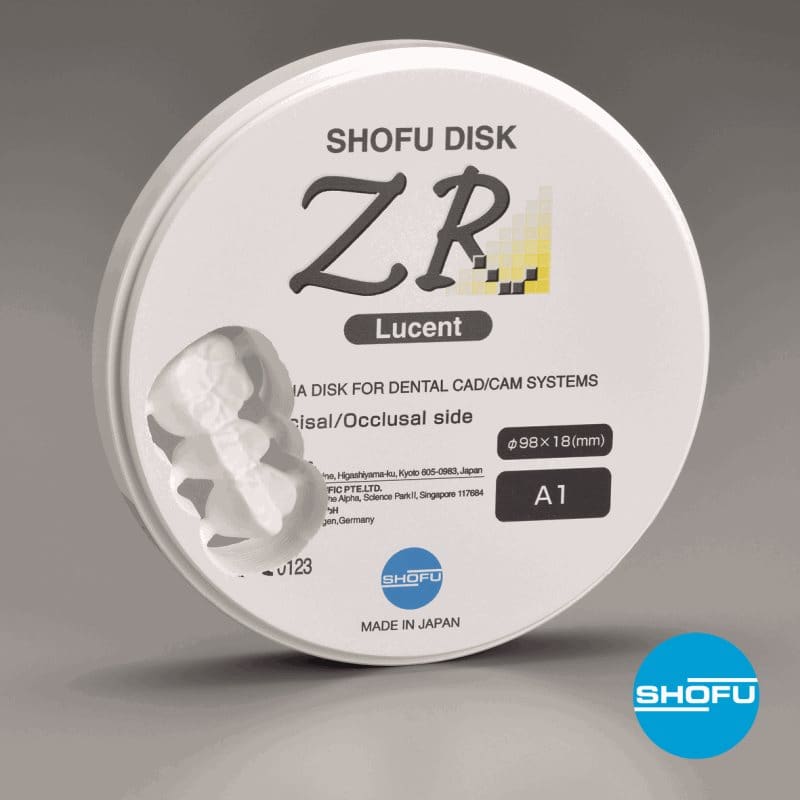 SHOFU Disk ZR Lucent